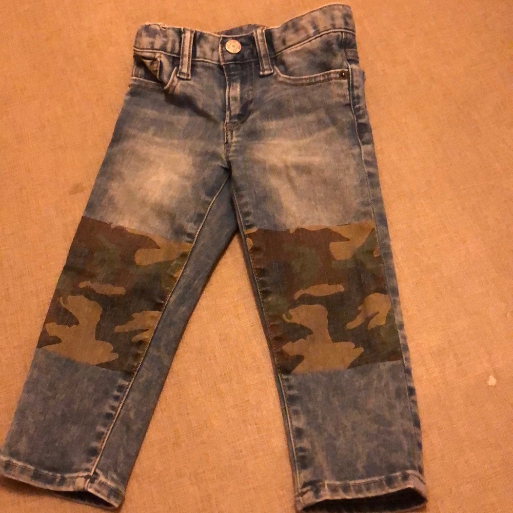 Gap denim army fatigue